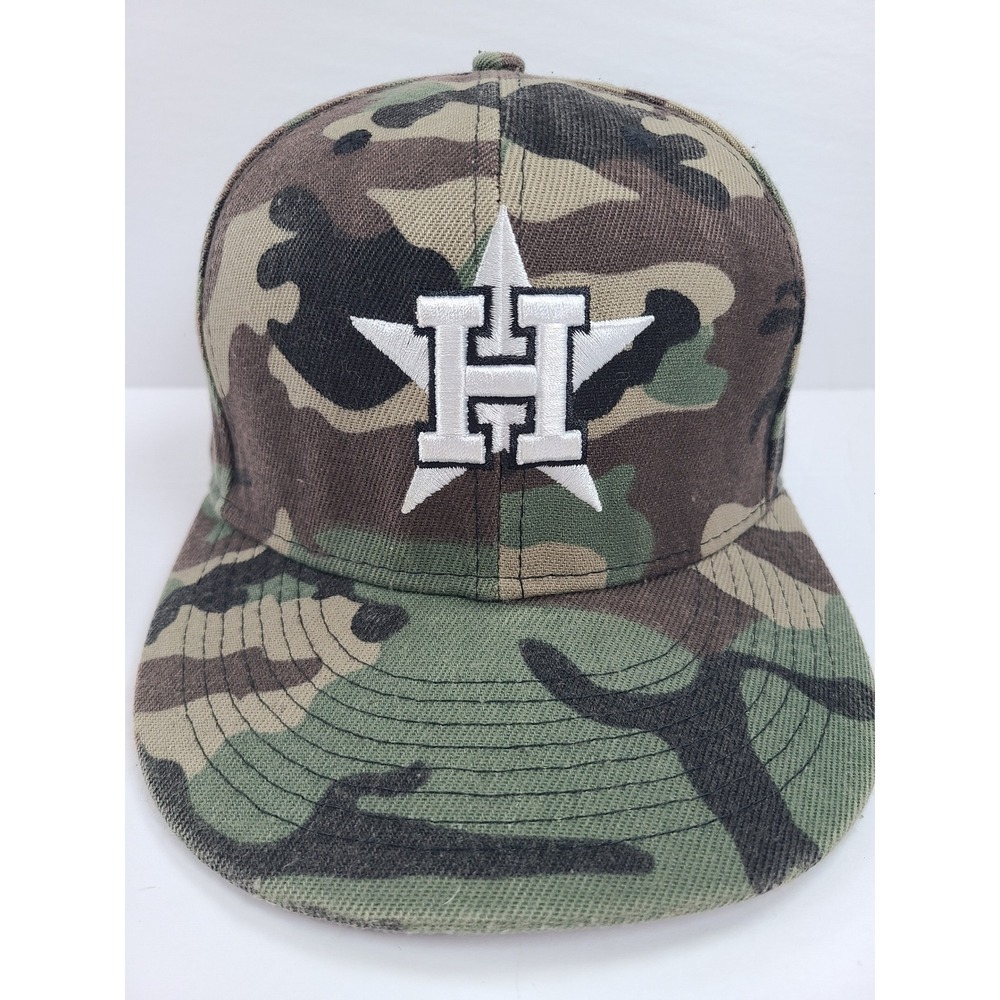 New Era 9FIFTY Houston Astros MLB Camo Snapback Hat Baseball Sportswear Athletic